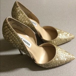 Gold Pumps - Steve Madden - sz6.5